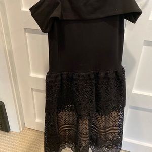 French Connection black dress